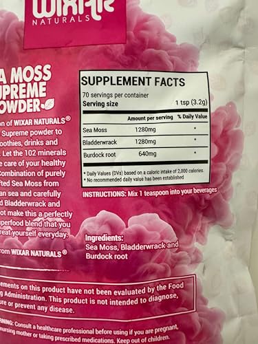 Wildcrafted Sea Moss Powder