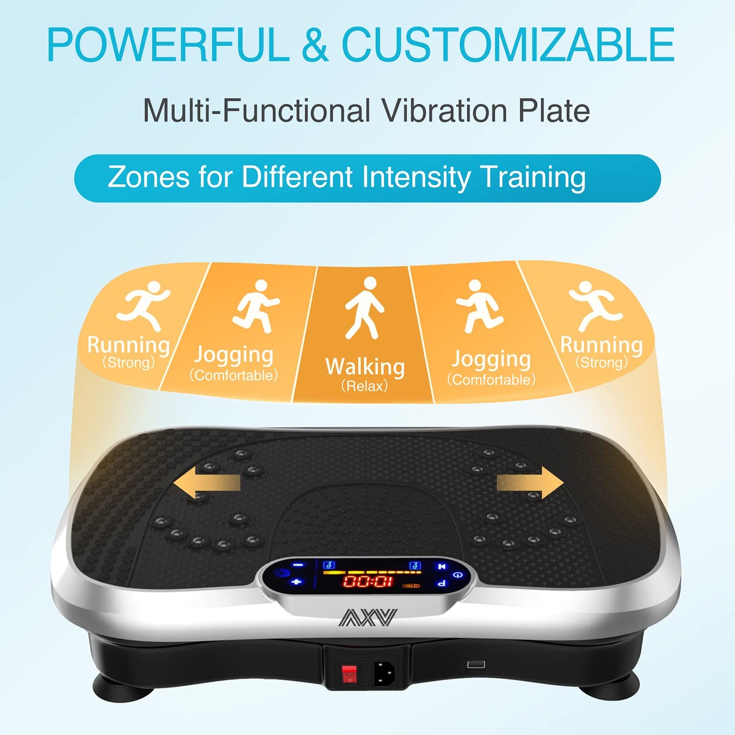 Full Body Vibration Fitness Plate