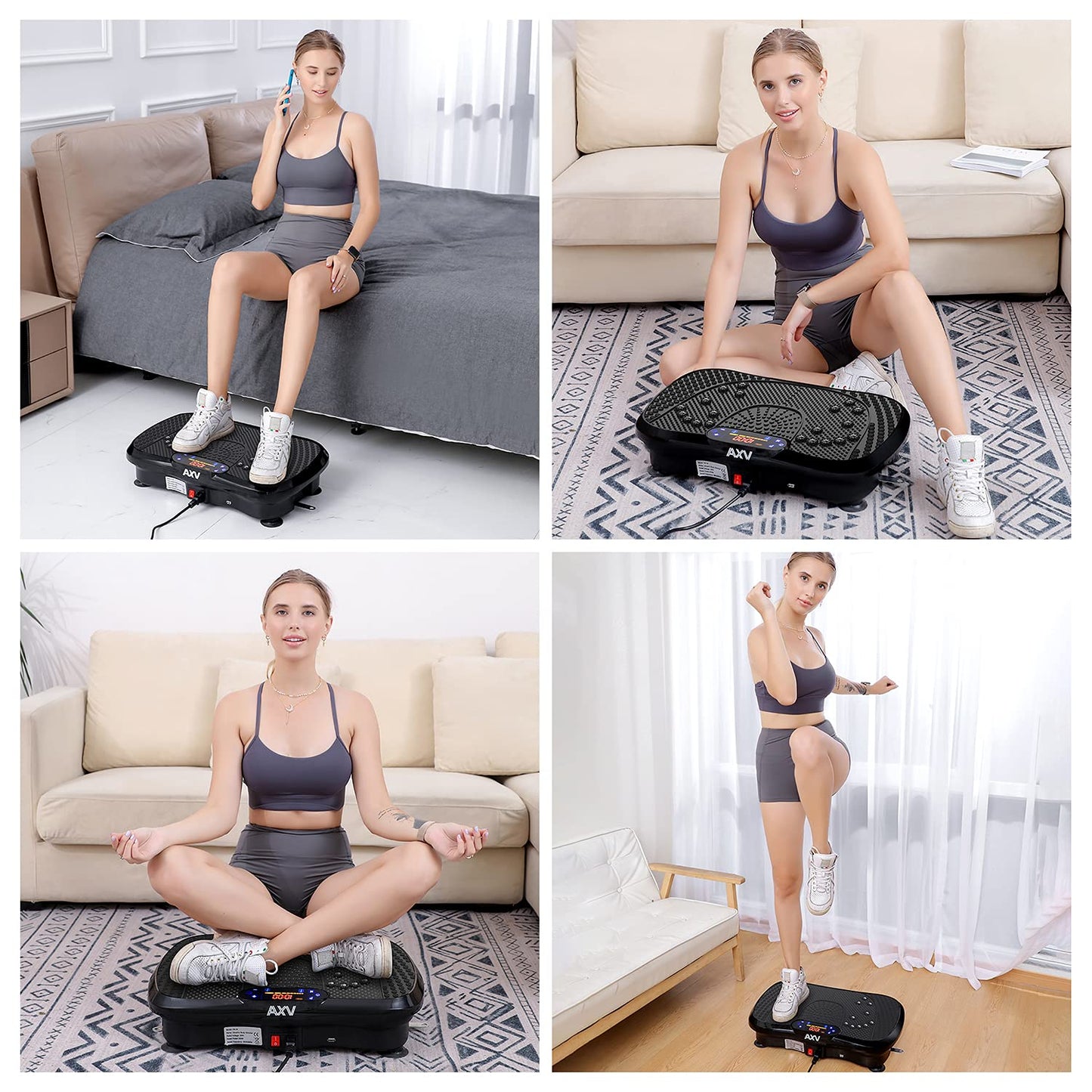 Full Body Vibration Fitness Plate