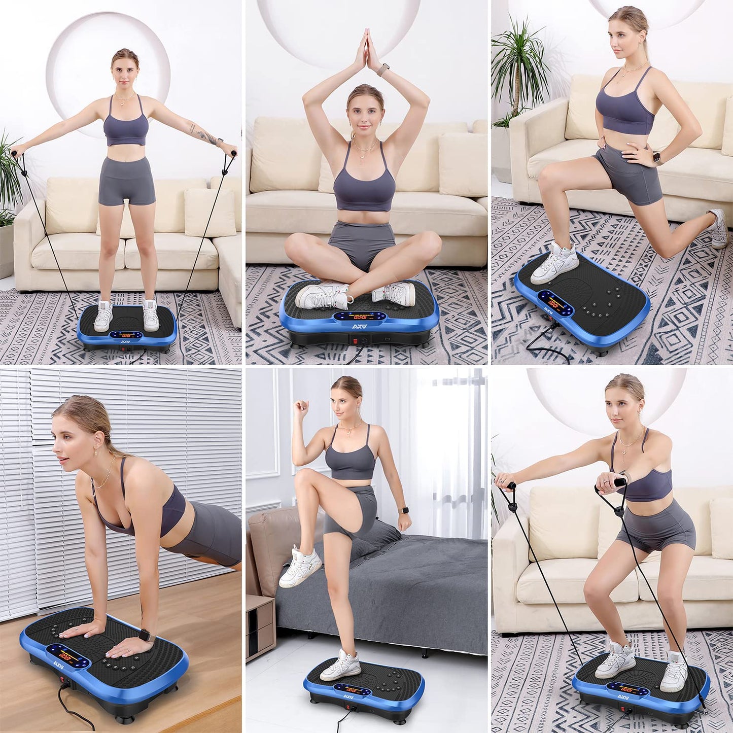 Full Body Vibration Fitness Plate